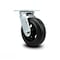 Service Caster 6 Inch Rubber on Steel Wheel Swivel Caster with Roller Bearing SCC-30CS620-RSR - alternate 1